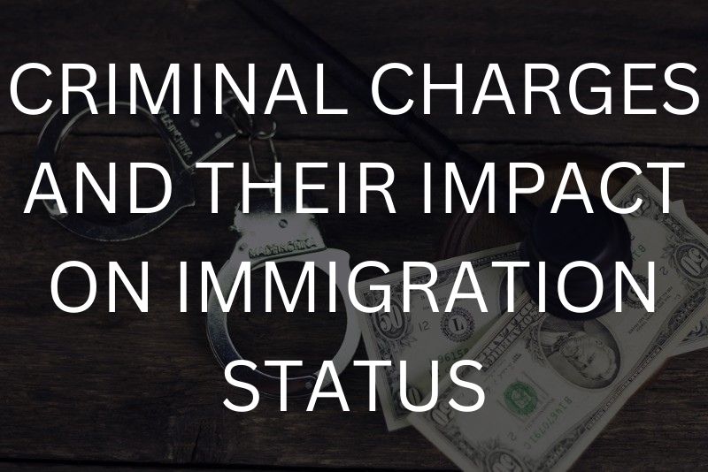 Criminal charges and their impact on immigration status