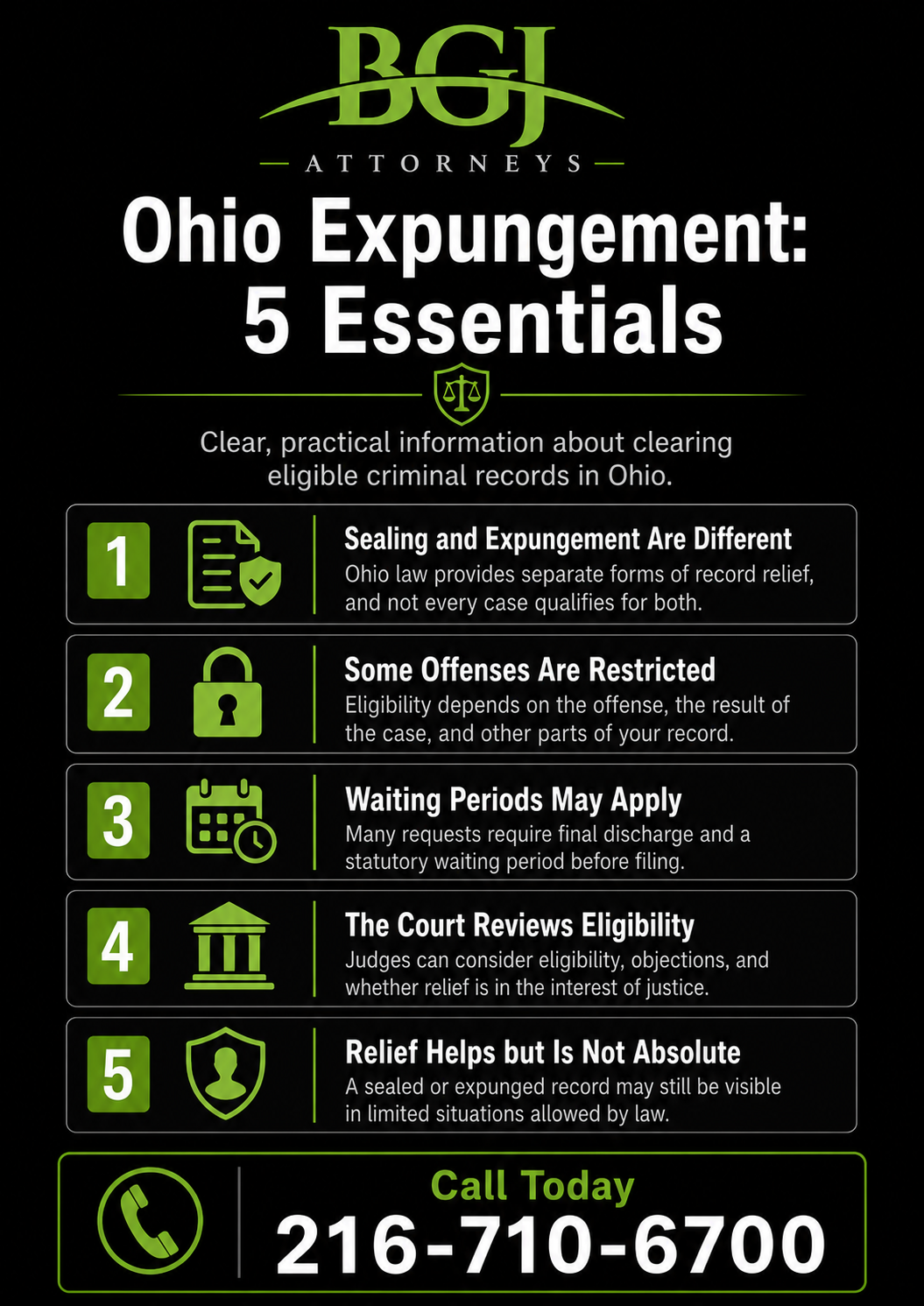expungement attorney infographic