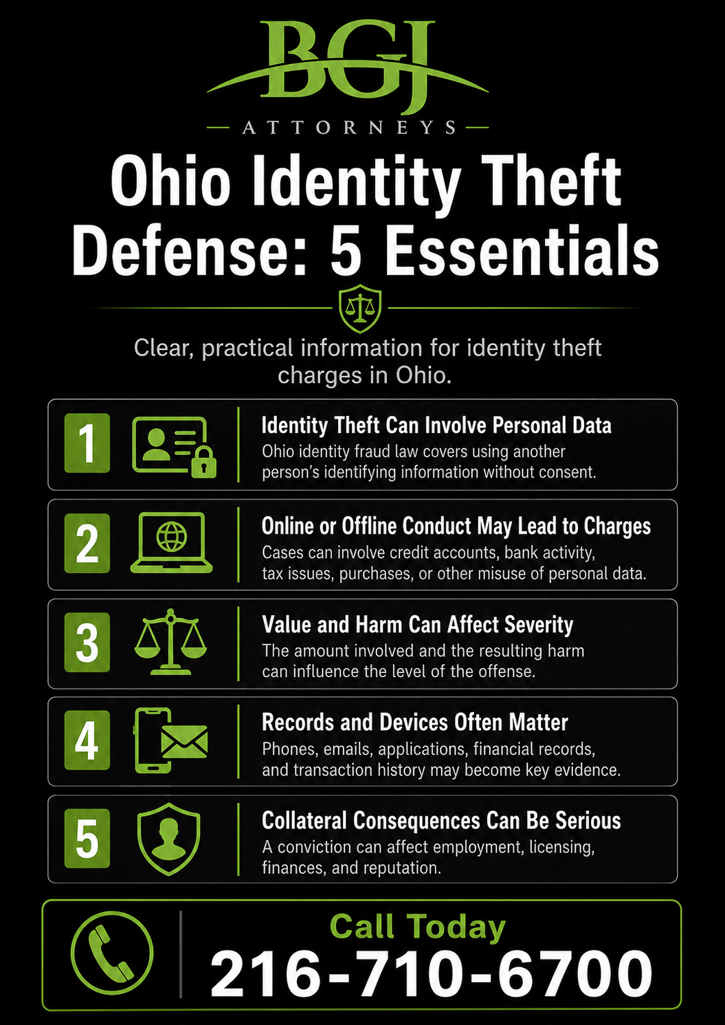 identity theft attorney infographic