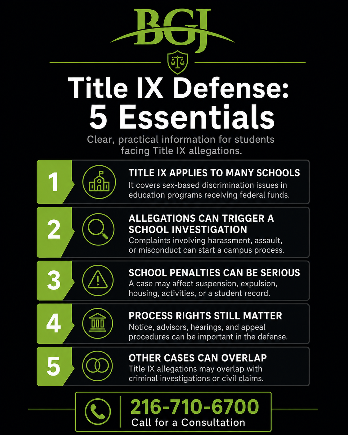 title ix violations attorney infographic